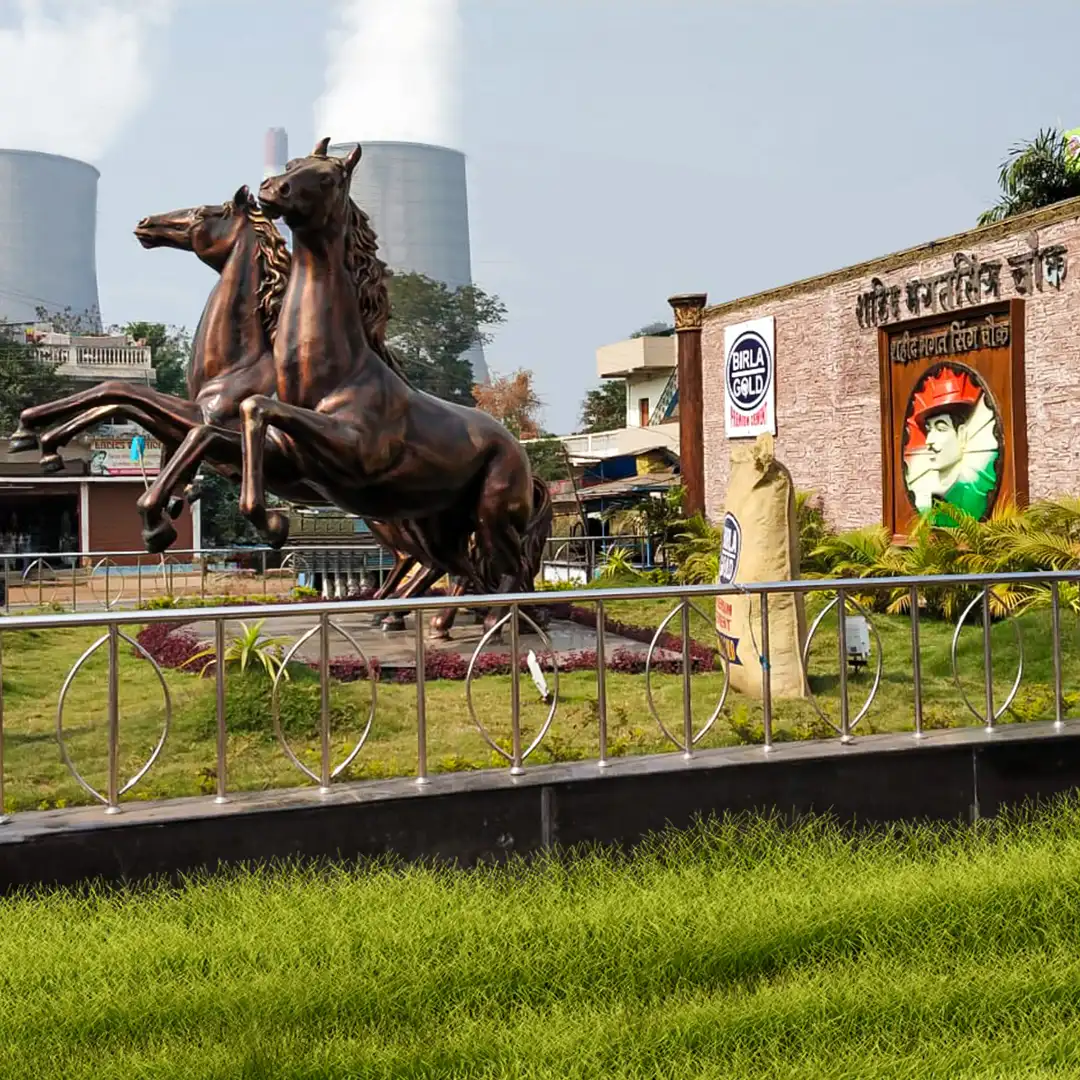 Jumping Horses